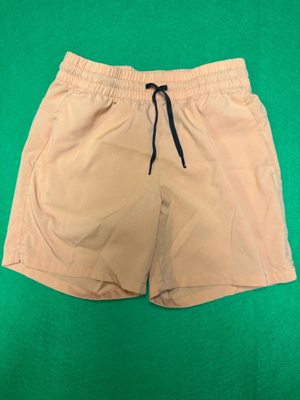 Classic boys athletic Shorts in Peach